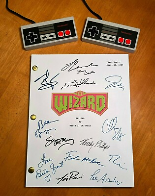 #ad The Wizard Script Signed Autograph Reprints Fred Savage 1989 Movie $24.99