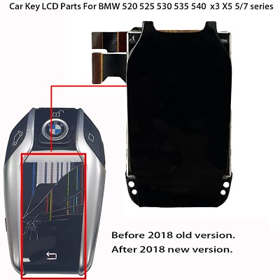 #ad Car Key LCD Display Parts For BMW 520d 520i g30 x3 x5 5 7 series i8 vehicle $113.05
