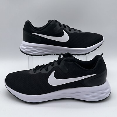 #ad Nike Men#x27;s Size 13 4E Revolution 6 DD8475 003 Running Trainer Sneaker Black $54.99