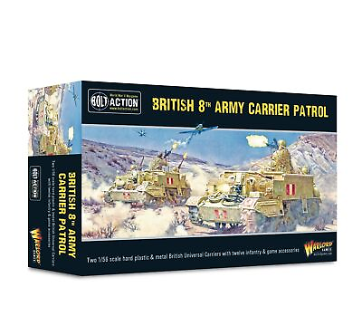 #ad Bolt Action: 8th Army Carrier Patrol $48.15