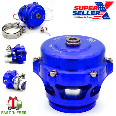 #ad Q Series 50mm Blow Off Valve BOV fits TIAL Flange amp; Springs BLUE VERSION 2 $71.98