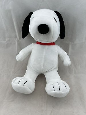 #ad Snoopy Kohls Cares Peanuts Plush Dog Stuffed Animal Toy White Puppy 13quot; tall $7.99