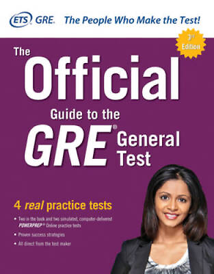 #ad The Official Guide to the GRE General Test Third Edition Paperback GOOD $4.32