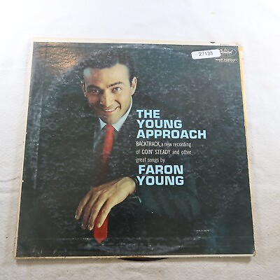 #ad Faron Young The Young Approach LP Vinyl Record Album $9.77