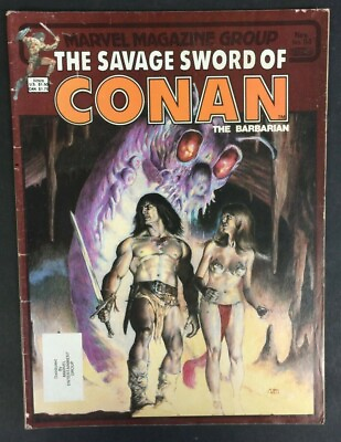 #ad 1983 NOV #94 SAVAGE SWORD OF CONAN DEATH DWARVES OF STYGIA * * FREE Samp;H 91421 $12.99
