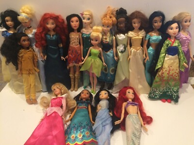 #ad Lot of 17 Disney Princesses 12quot; Dolls w Clothes amp; Shoes $189.00