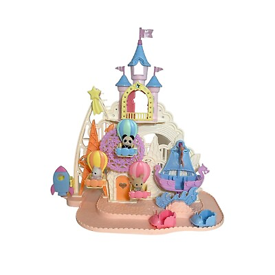 #ad Calico Critters Baby Amusement Park Dollhouse Playset with 3 Figures Included $24.90