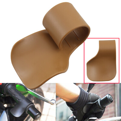#ad Universal Brown Throttle Mounted Motorcycle Cruise Assist Fit for Honda Suzuki $8.73