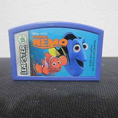 #ad Finding Nemo Leapfrog Leapster Disney Pixar Learning Game $7.50