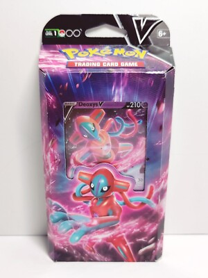 #ad NEW Deoxys V Battle Starter Deck Pokemon Ready to Play 60 Card Sealed $8.99