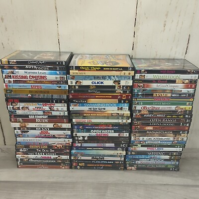 #ad Lot of 80 DVD Movies wholesale bulk reselling Collection Mixed Genres #3 $31.99