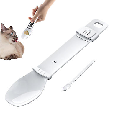 #ad Cat Strip Happy Spoon Cat Feeder Cat Strip Squeeze Liquid Snack Feeding Spoon $9.37