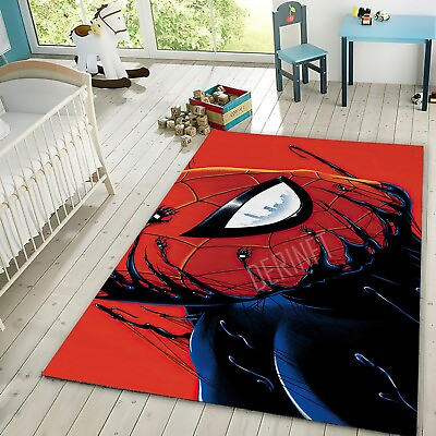 #ad Spiderman RugPrinted RugArea RugWashable RugRetro Print RugGift for rugs $336.00