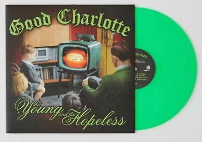 #ad Good Charlotte THE YOUNG AND THE HOPELESS LP Green Vinyl LP Brand New Sealed $61.00