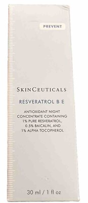 #ad SkinCeuticals RESVERATROL B E 30 ml 1 fl oz Brand NEW Sealed $44.50