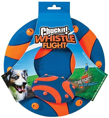 #ad Chuckit Whistle Flight Disc Dog Toy $40.59