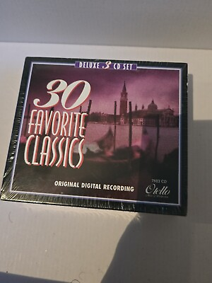 #ad 30 Favorite Classics Various by Various Artists CD 1996 Music CD $54.99