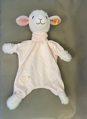 #ad Steiff Sweet Dreams Lamb Comforter lovey RARE $68.00