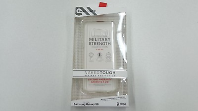 #ad New Case Mate Naked Tough Refined Protection Case for Samsung Galaxy S8 Clear $4.99