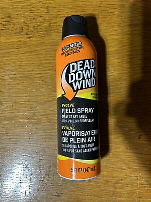 #ad 8 Cans Dead Down Wind Unscented Evolve Field Spray 5 Ounces Per Can Brand New $35.00