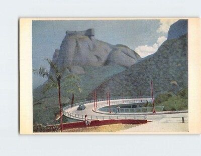 #ad Postcard A Pedra da Gávea e o Viaduto das Canoas Rio de Janeiro Brazil $9.09