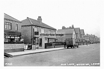 #ad pt4151 Old lane Post Office Beeston Leeds Yorkshire Print 6x4 GBP 2.20