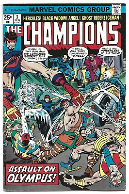 #ad Champions #3 February 1976 Marvel Comics $9.99