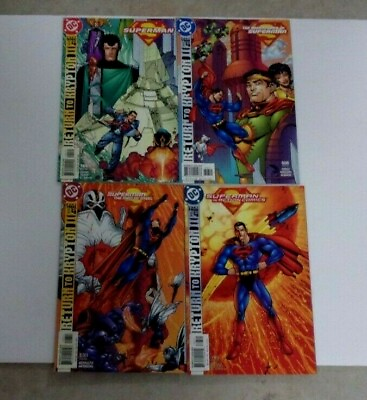 #ad SUPERMAN RETURN TO KRYPTON PART TWO 4 PART STORY NM GEOFF JOHNSCASEY. $15.00