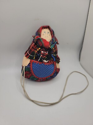 #ad Vintage Handmade Cloth Doll $39.23