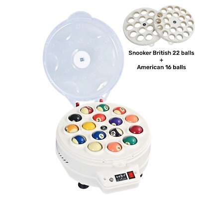 #ad Automatic Pool Ball Cleaner Snooker Cleaner 16 22 Balls DR.BILLIARDS Shine new $199.99