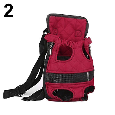 #ad Outdoor Travel Pet Dog Camouflage Front Chest Breathable Shoulder Bag Backpack 2 $12.59