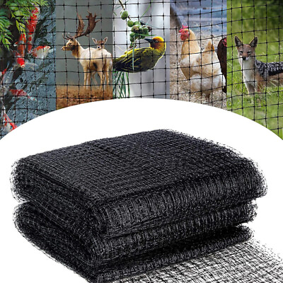 #ad 7FT 33FT Anti Bird Netting Pond Net Protection Crops Plants Fruits Garden Mesh $4.99