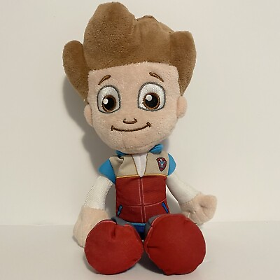 #ad Paw Patrol Ryder Figure Plush Super Pups Hero Doll Spin Master Toys 10” 2013 Toy $22.99