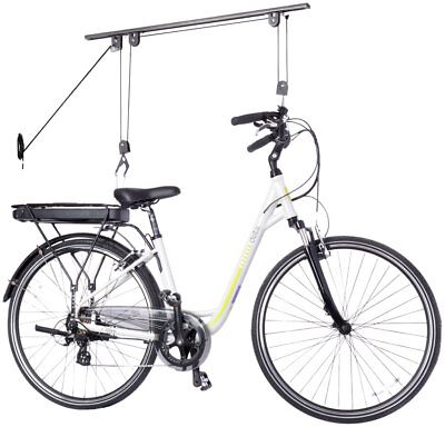 #ad Delta Ceiling Hoist Pro Bike Storage Rack 1 Bike Utility Straps Included $49.99