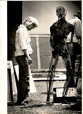 #ad LD321 1978 Original Photo BEAUX ARTS ART FESTIVAL SCULPTURE quot;ORGONquot; DAVIS MURPHY $20.00