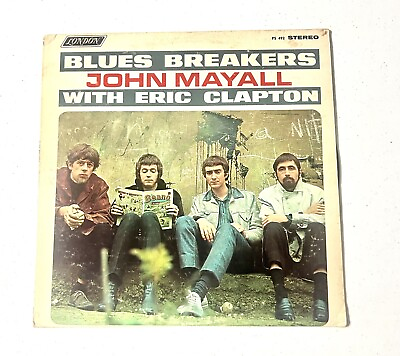 #ad John Mayall with Eric Clapton Blues Breakers Vinyl 1966 PS 492 Stereo $34.97