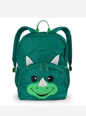 #ad Firefly Outdoor Gear Chip The Dinosaur Kids Backpack Bag Green 14quot;x11quot;x4.5quot; NEW $12.88