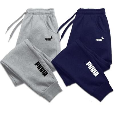 #ad Mens Print Jogging Pants Sports Pants Fitness Running Trousers Harajuku Style $18.99