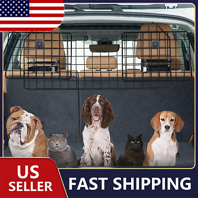 Pet Dog Car Barrier Fence Cage Gate For SUVs Vehicles Adjustable Barrier*US🐶 $45.99