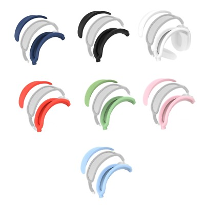 #ad Soft Silicone Headband Protectors Comfort Cushion For Headphone $8.08