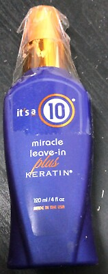#ad 2 PKS Its A 10 Miracle Leave In plus keratin 4 Oz N7 $25.00