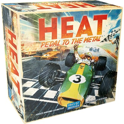 #ad Heat: Pedal to the Metal Board Game by Days of Wonder $59.99