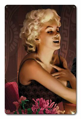 #ad MARILYN MONROE MARILYN#x27;S TOUCH 18quot; HEAVY DUTY USA MADE MOVIE STAR METAL SIGN $82.50
