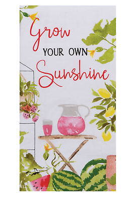 #ad Sweet Life Strawberries Grow Your Own Sunshine Dual Purpose Kitchen Terry Towel $11.20