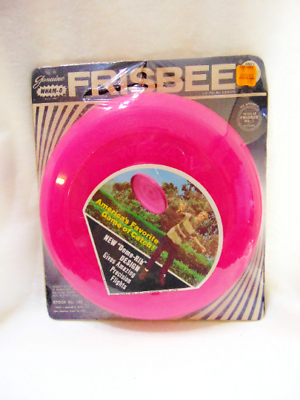 #ad 1972 Vintage Ribbed Whamo Hot Pink Frisbee Flying Saucer #132 Domed Ribbed Desig $69.95