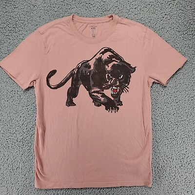 #ad Gap Panther T Shirt Pink Mens Size S $5.00