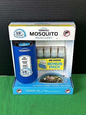#ad Thermacell mosquito repellent blue 48hr bonus pack $24.99