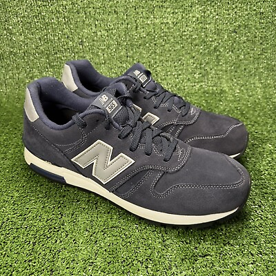 #ad New Balance 565 Sneakers Shoes Navy Blue Suede ML565NV Men Sz 13 Comfort Classic $63.00
