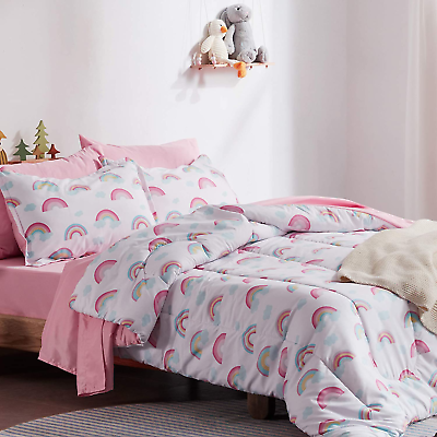 #ad Kids Bedding Comforter Set Full Queen Size Super Cute amp; Soft Kids Bedding 7 Pi $142.63