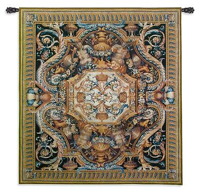#ad Galerie Du Bord de L North American Made Woven Tapestry Wall Hanging $181.00